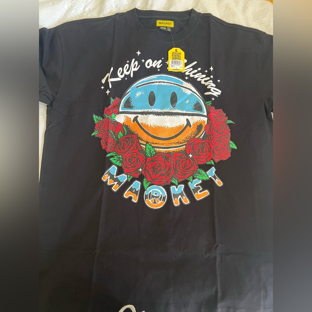 Black Graphic Tee (Market)